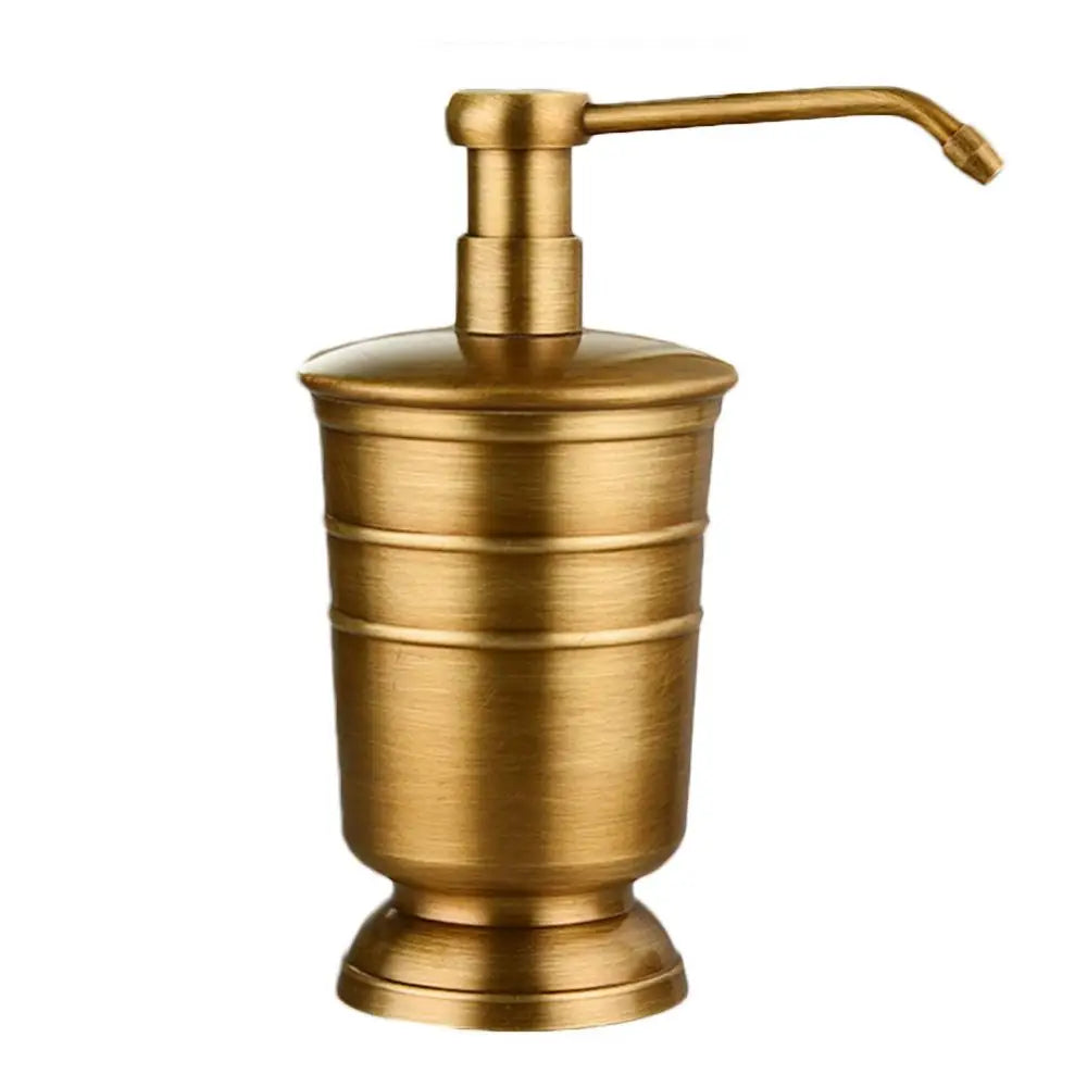 Elegant Brass Bathroom Accessory Set